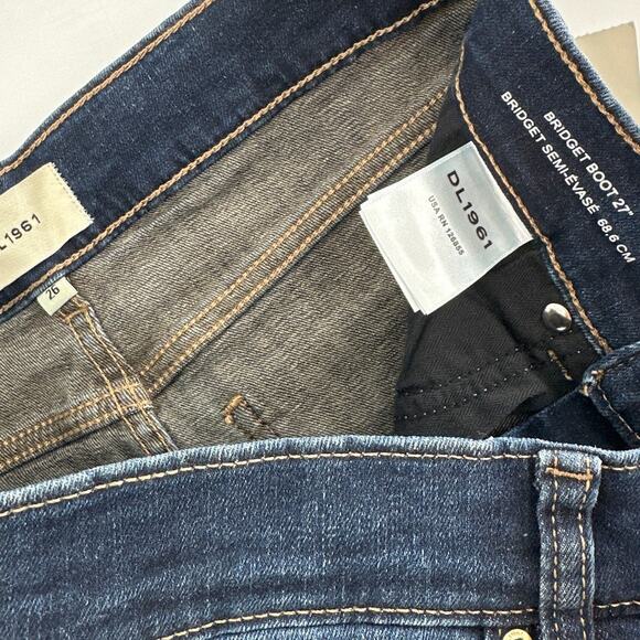 DL1961 Thunderbird Bridget Boot High Rise Instasculpt™ Jeans Size 26 - Picture 8 of 10